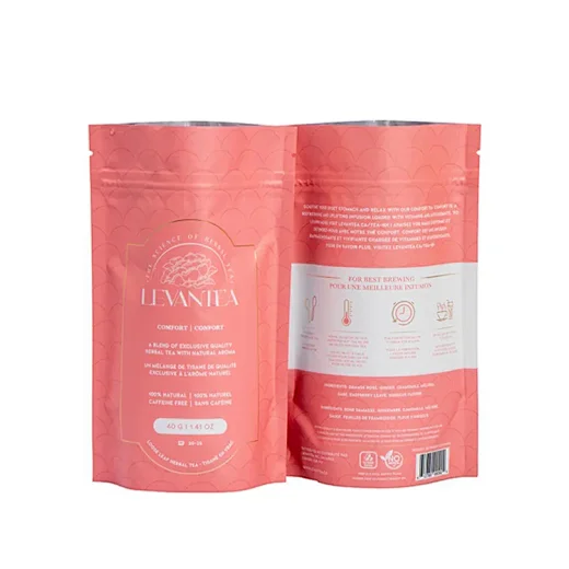 food stand up packaging